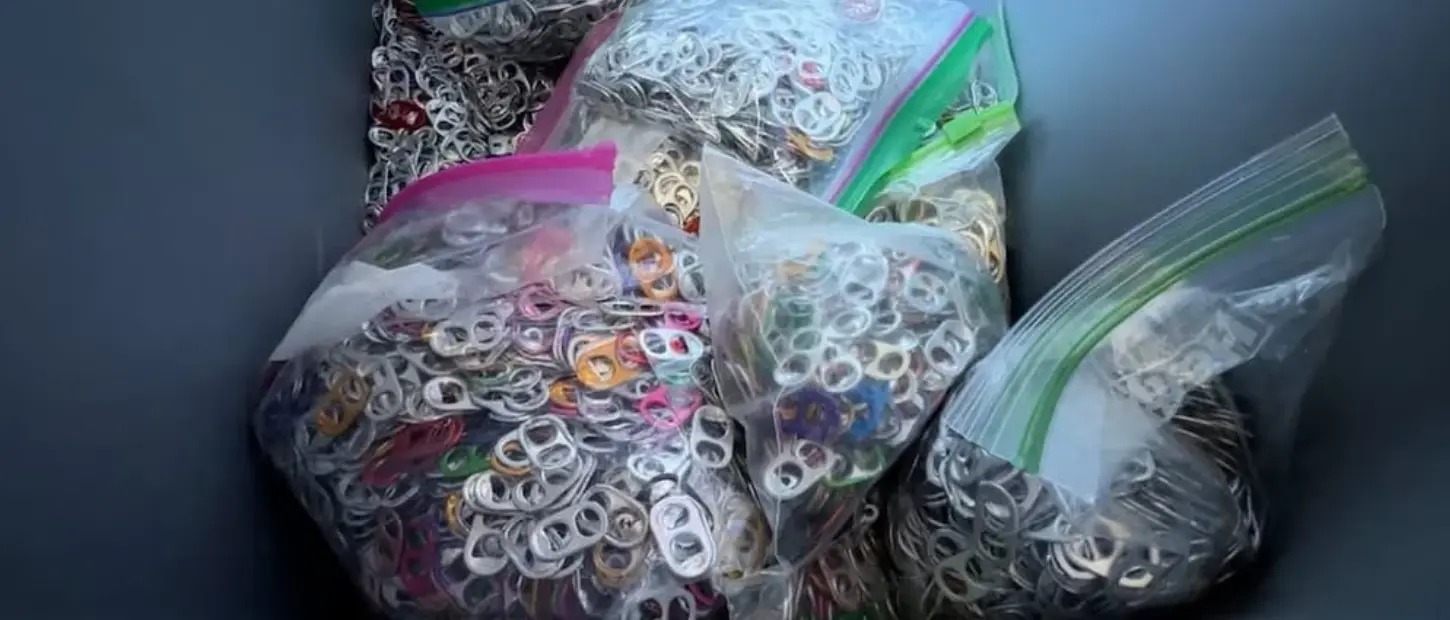 bags of pop tabs